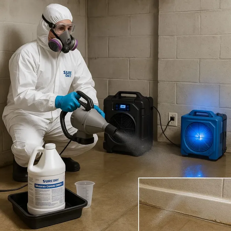 Sanitization and Odor Removal process in Montrose, MN