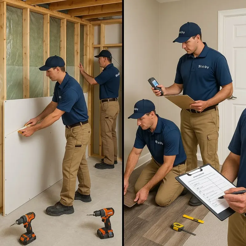 Repairs and Reconstruction process in Montrose, MN