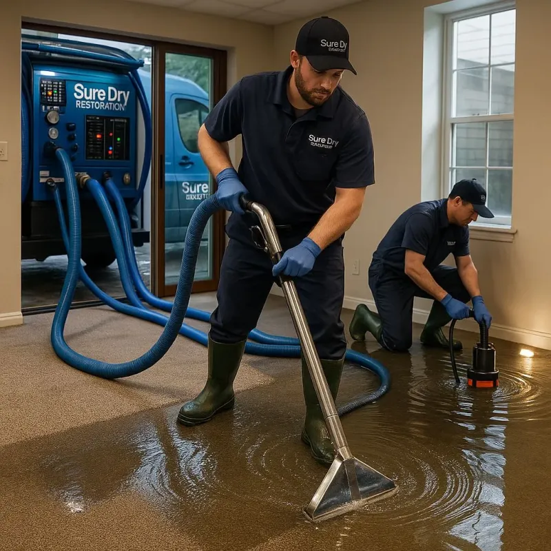 Water Extraction and Removal process in Montrose, MN